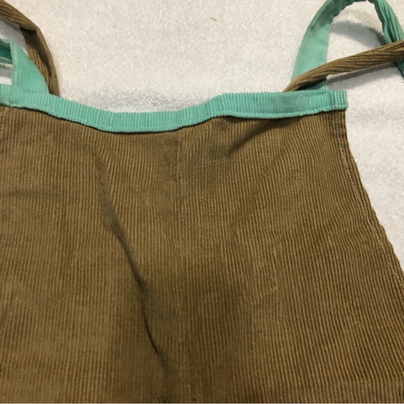 NWOT-Maria Sinverguenza  Corduroy Multicolor Romper SZ S - Picture 10 of 13